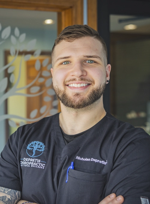 Dr. Nicholas Depretis, a chiropractor at Depretis Chiropractic & Total Wellness.